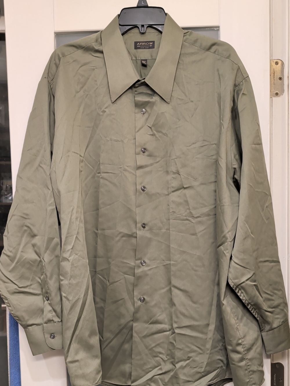 Arrow Brand Long Sleeve Dress Shirt Size 2XL No
